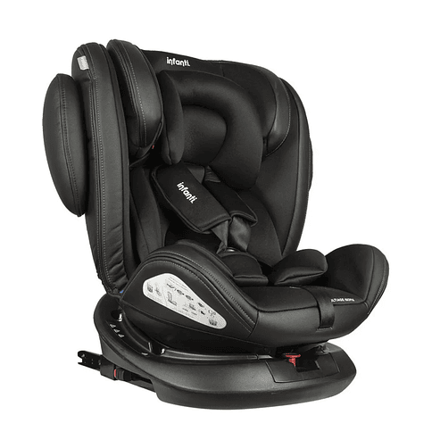  silla de bebé para auto color negro Infanti Multiage 360º 1