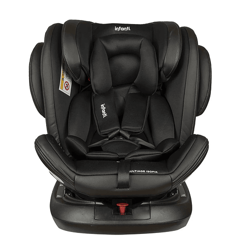  silla de bebé para auto color negro Infanti Multiage 360º 2