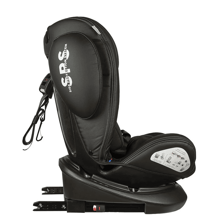  silla de bebé para auto color negro Infanti Multiage 360º 4