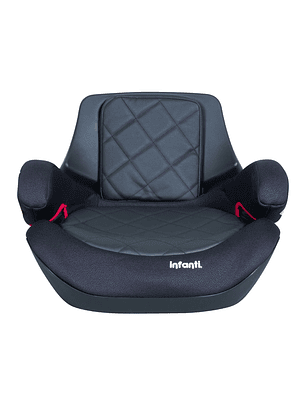 Silla De Auto Alzador Go Isofix Black Stone Infanti Color Negro