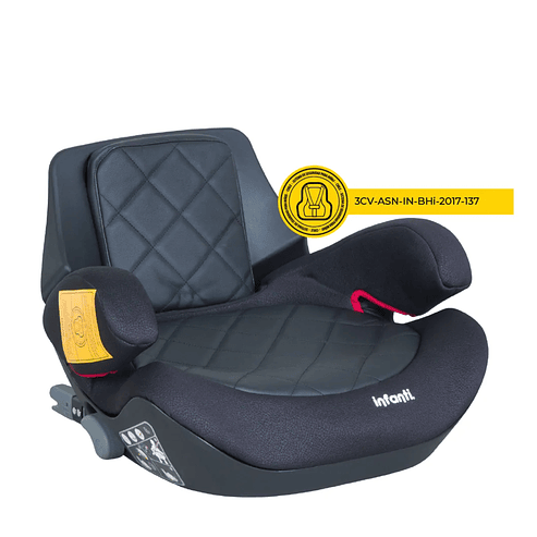 Silla De Auto Alzador Go Isofix Black Stone Infanti Color Negro 2