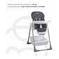 Silla de Comer Snack LX Gris Bebesit - Miniatura 1