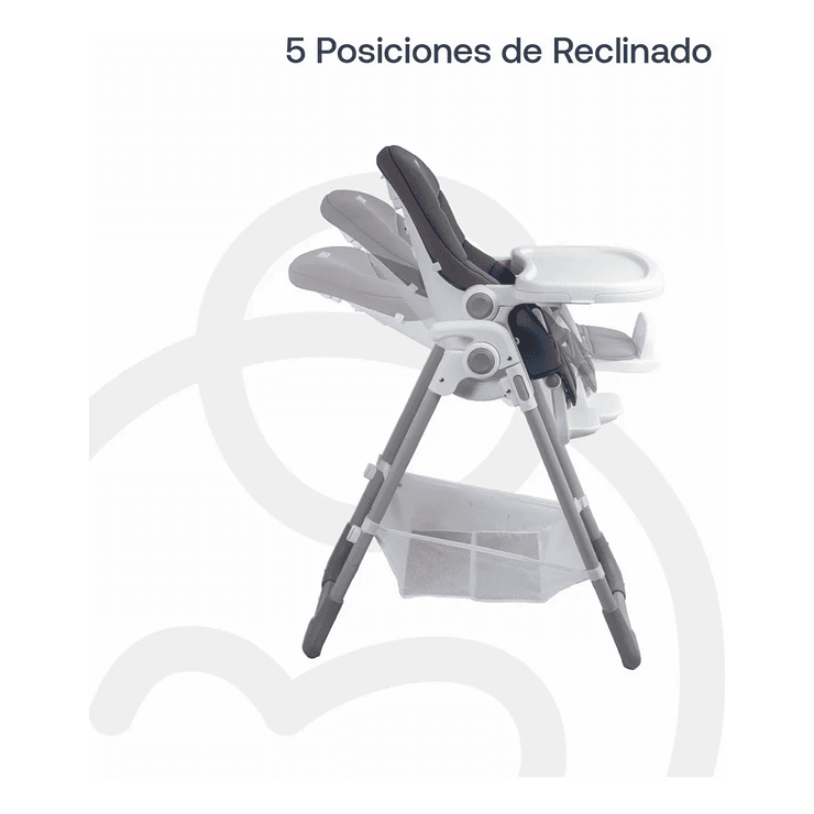 Silla de Comer Snack LX Gris Bebesit 4
