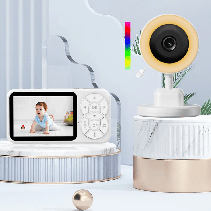Monitor Inteligente Para Bebé NUBETA Video HD Cámara Audio Visión Nocturna 1