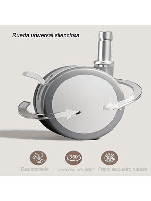 Mudador Portatil Plegable Bebé Multifuncional Con Ruedas Rosa