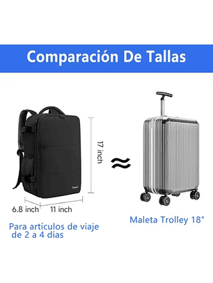 Mochila De viaje, Mochila Escolar Para Laptop De 15.6 Pulgadas 