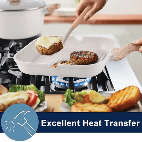 Bateria De Cocina Juego De Ollas Y Sarten 23 Pcs Caannasweis 5