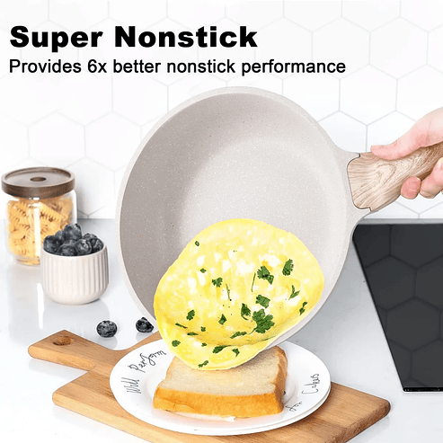 Bateria De Cocina Juego De Ollas Y Sarten 23 Pcs Caannasweis 6