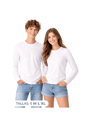 Pack 2 Camiseta Algodón Manga Larga 