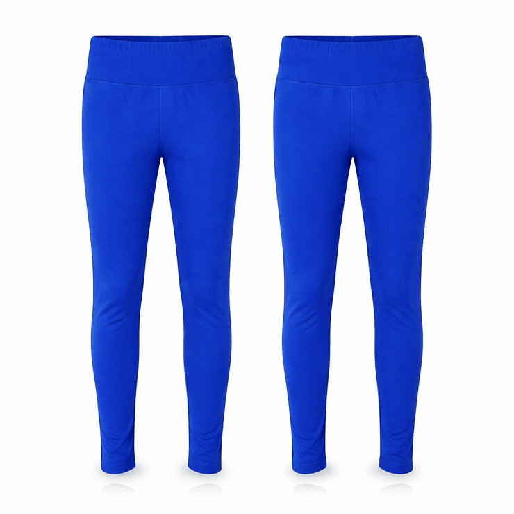 Pack Escolar 2 Calzas Largas de Algodón para Niñas 6