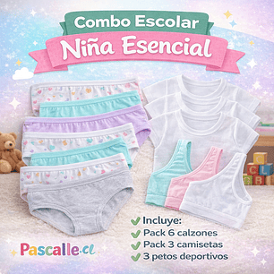 Combo Escolar Niña Esencial