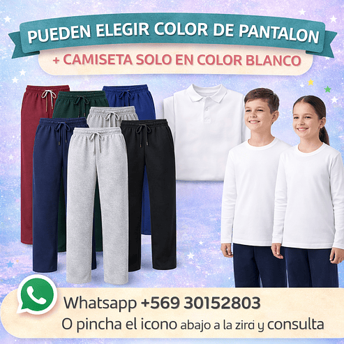 Combo Uniforme Infantil  8