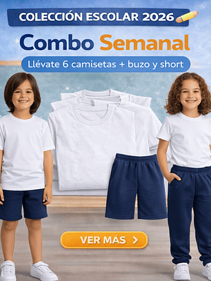 Combo Semanal Infantil 