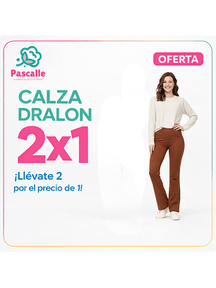 Pantalon Flare  Dralon jaspe 