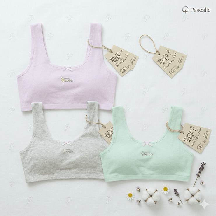 Pack 3 Petos Deportivos Línea Soft Ribbon 3