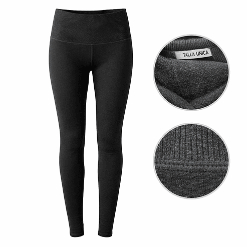 Pantys Térmicas de Lana Forradas en Micropolar 2