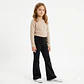 Calza Flare Wide Cotele  Forrada en Micropolar para Niñas  - Miniatura 1