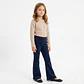 Calza Flare Wide Cotele  Forrada en Micropolar para Niñas  - Miniatura 2