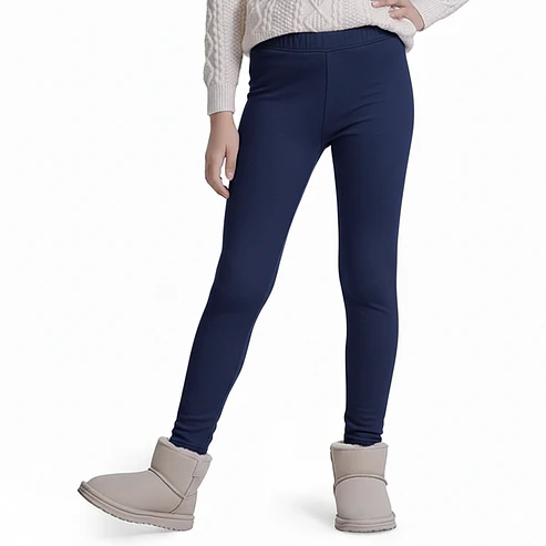 Pack 2 Calza Forrada En Polar Nacional Niñas 12