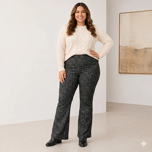 Calza Recta Algodón Térmica Micropolar – Talla Real XXL 3