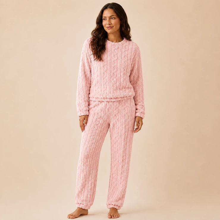 Pijama Peludo Ultra Suave Mujer – Abrigo Total para este Invierno 2