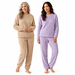 Pijama Peludo Ultra Suave Mujer – Abrigo Total para este Invierno - Miniatura 1