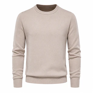 Sweater Suave Mujer Cuello Redondo