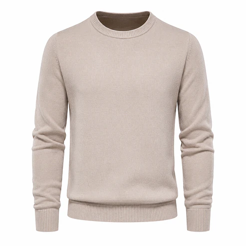 Sweater Suave Mujer Cuello Redondo 2