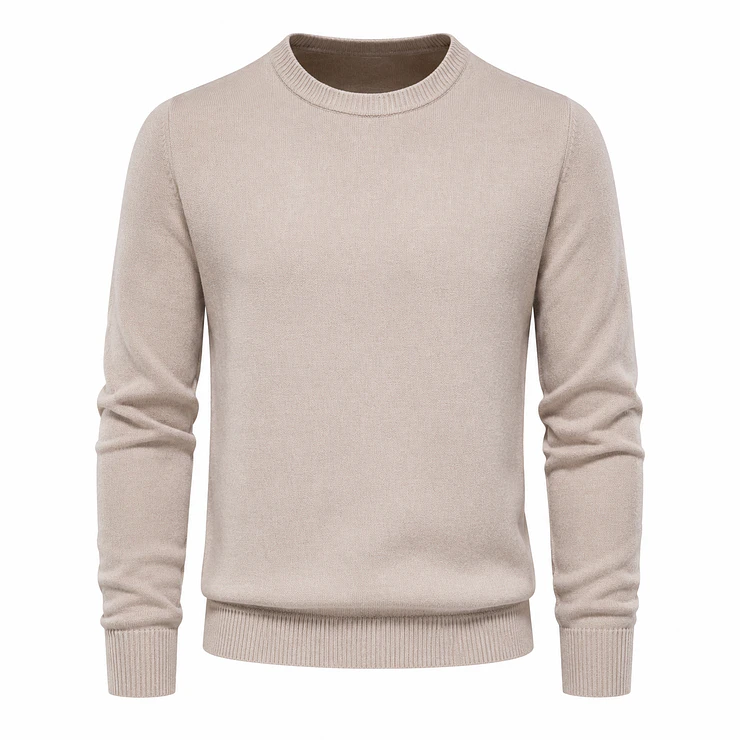Sweater Suave Mujer Cuello Redondo 2
