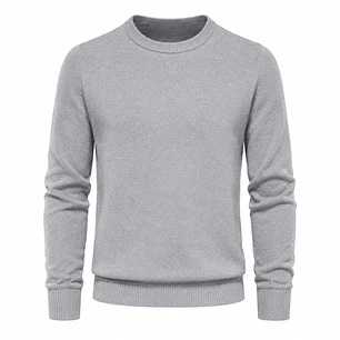 Sweater Suave Mujer Cuello Redondo
