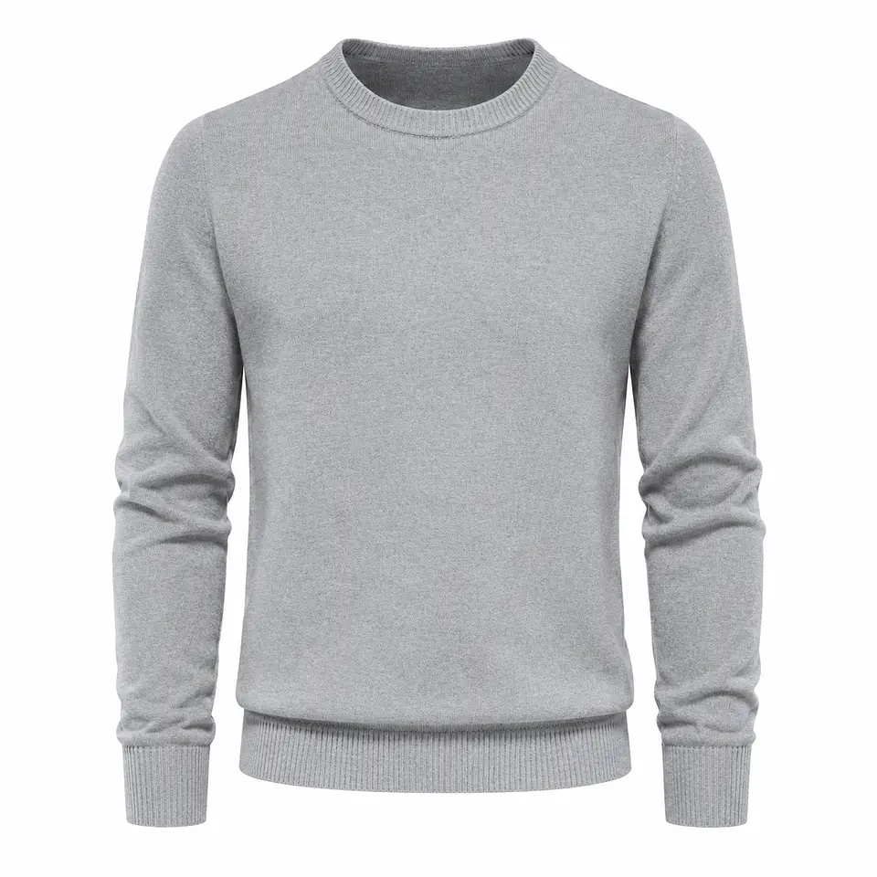 Sweater Suave Mujer Cuello Redondo 3