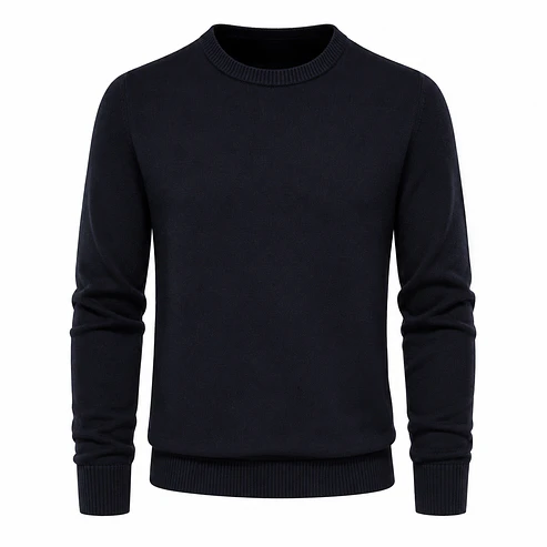 Sweater Suave Mujer Cuello Redondo 4