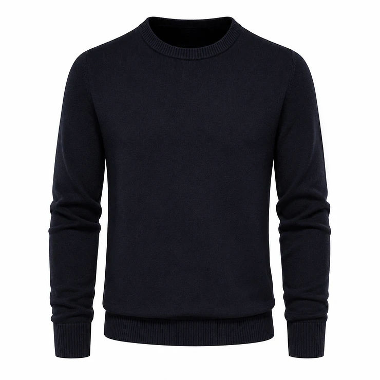Sweater Suave Mujer Cuello Redondo 4