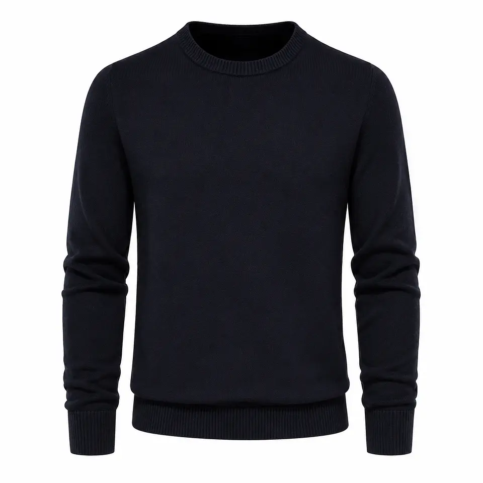 Sweater Suave Mujer Cuello Redondo 4