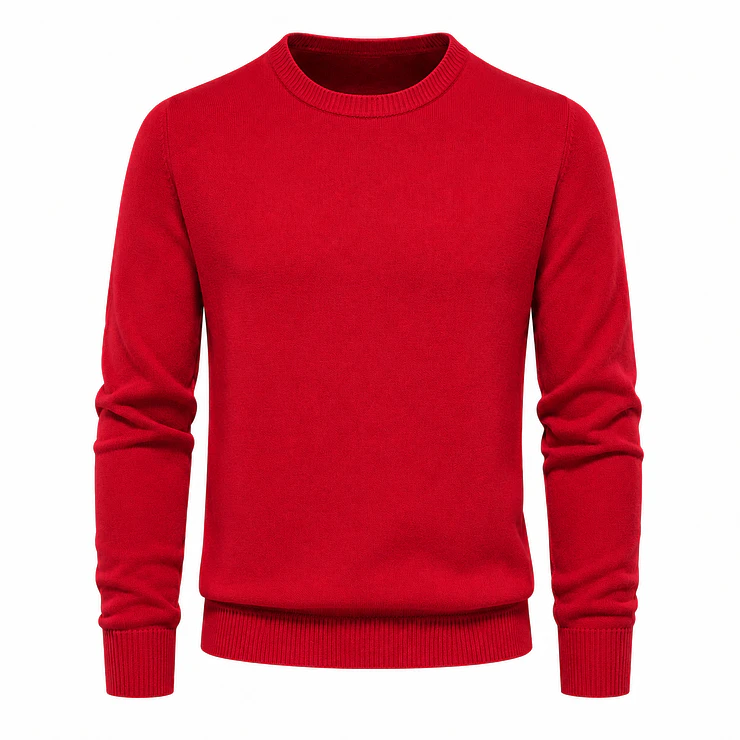 Sweater Suave Mujer Cuello Redondo 5