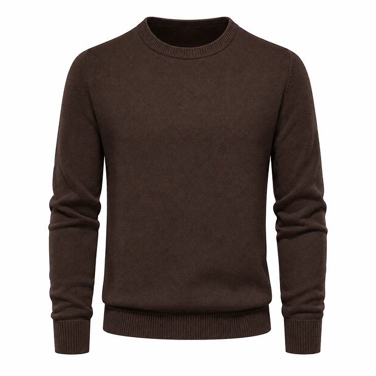 Sweater Suave Mujer Cuello Redondo 6