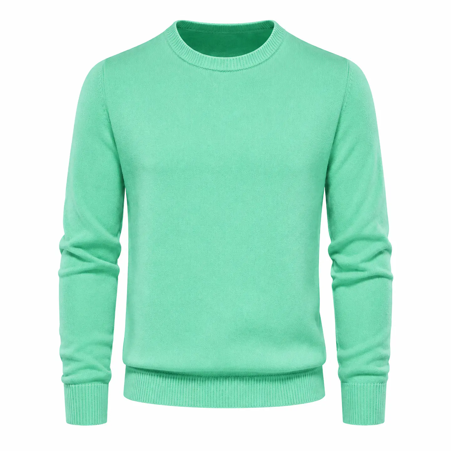 Sweater Suave Mujer Cuello Redondo 7