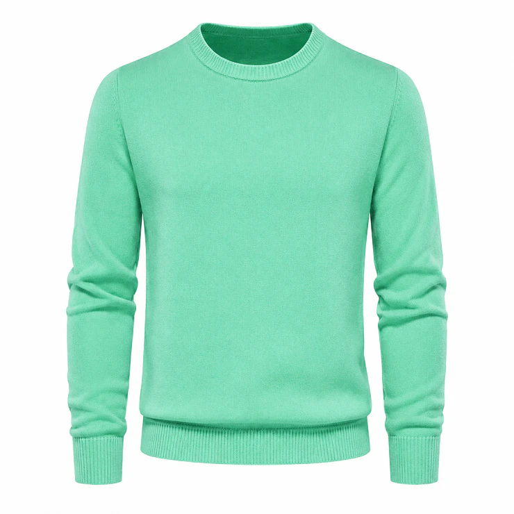 Sweater Suave Mujer Cuello Redondo 7