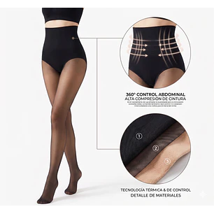 Pack 2 Panty Efecto piel Faja Reductora 