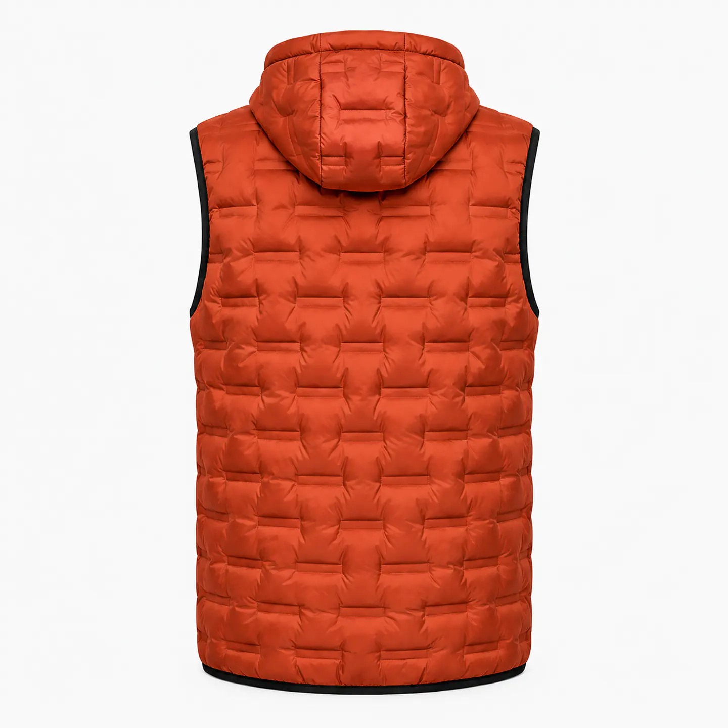Chaleco Puffer Hombre Reversible con Capucha 3