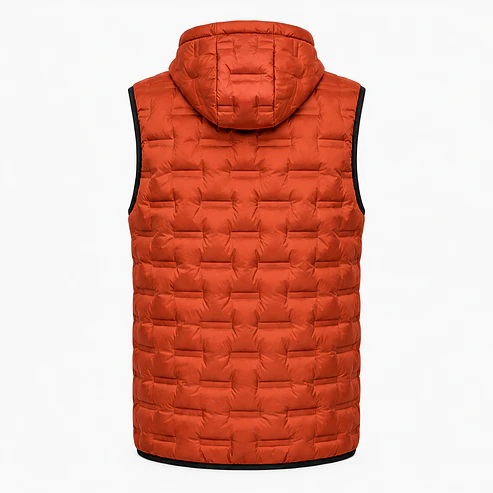 Chaleco Puffer Hombre Forrado con Capucha 3