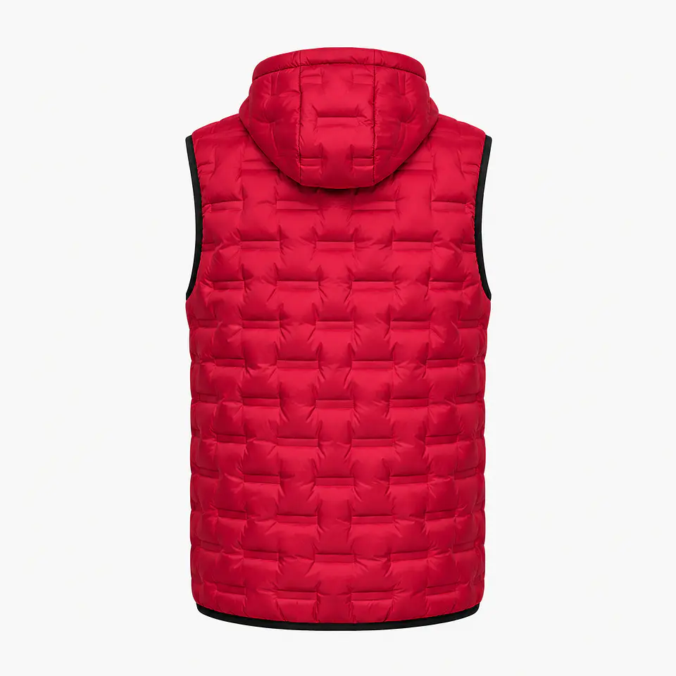 Chaleco Puffer Hombre Reversible con Capucha 6