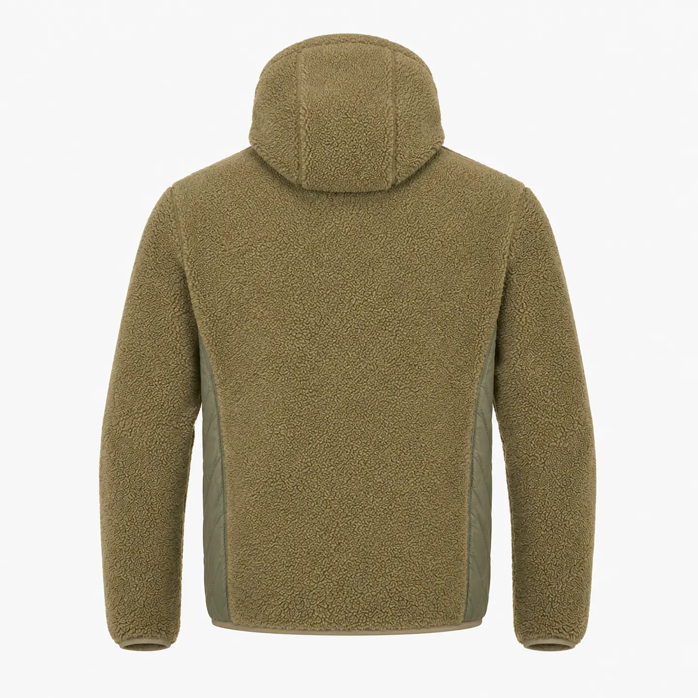 Chaqueta Polar Sherpa Hombre con Gorro 17