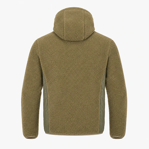Chaqueta Polar Sherpa Hombre con Gorro 17