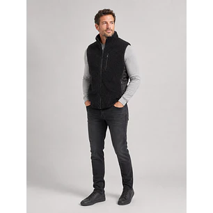 Chaleco Sherpa Hombre Forrado