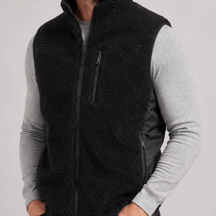 Chaleco Sherpa Hombre Forrado 2