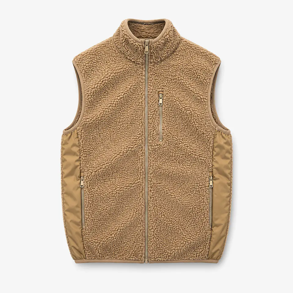 Chaleco Sherpa Hombre Forrado 8