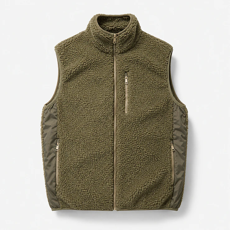 Chaleco Sherpa Hombre Forrado 12