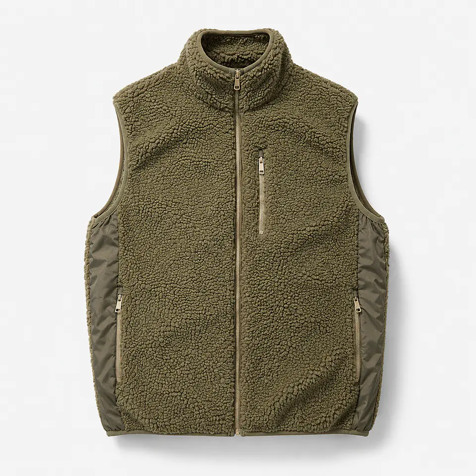 Chaleco Sherpa Hombre Forrado 12