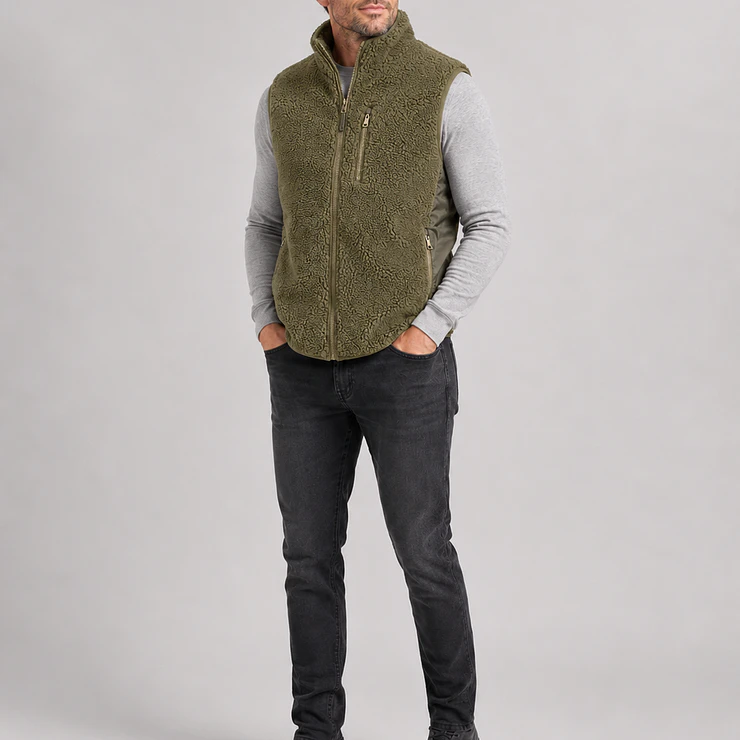 Chaleco Sherpa Hombre Forrado 10